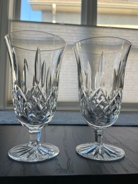 A Pair of Waterford Crystal Lismore Iced Beverage Glasses
